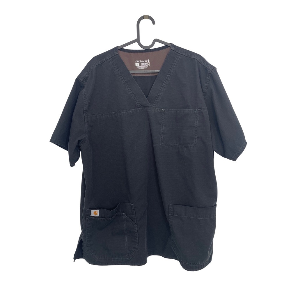Carhartt Scrub Top Classic Fit Black Large